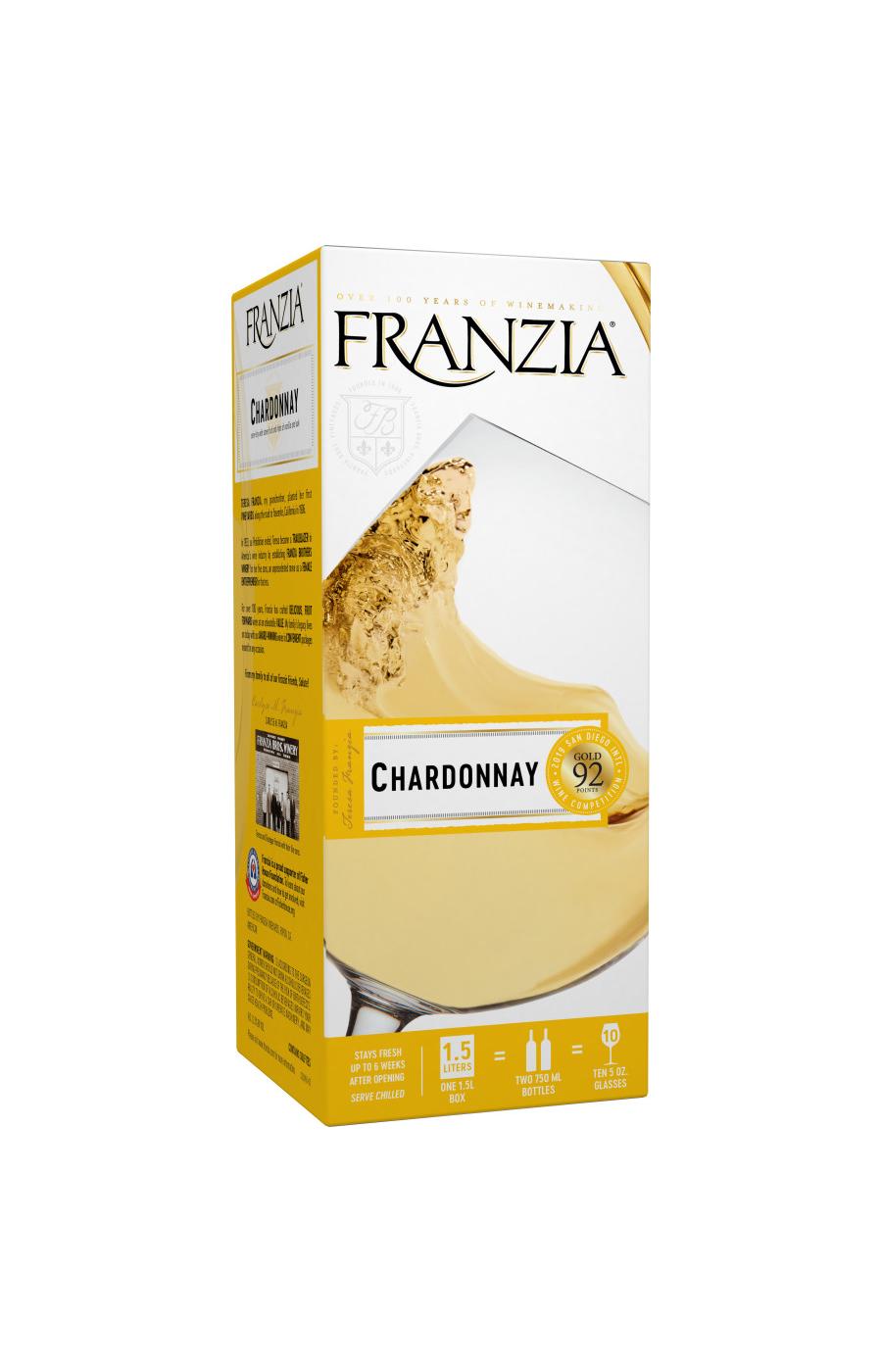 Franzia Chardonnay  Wine; image 1 of 3