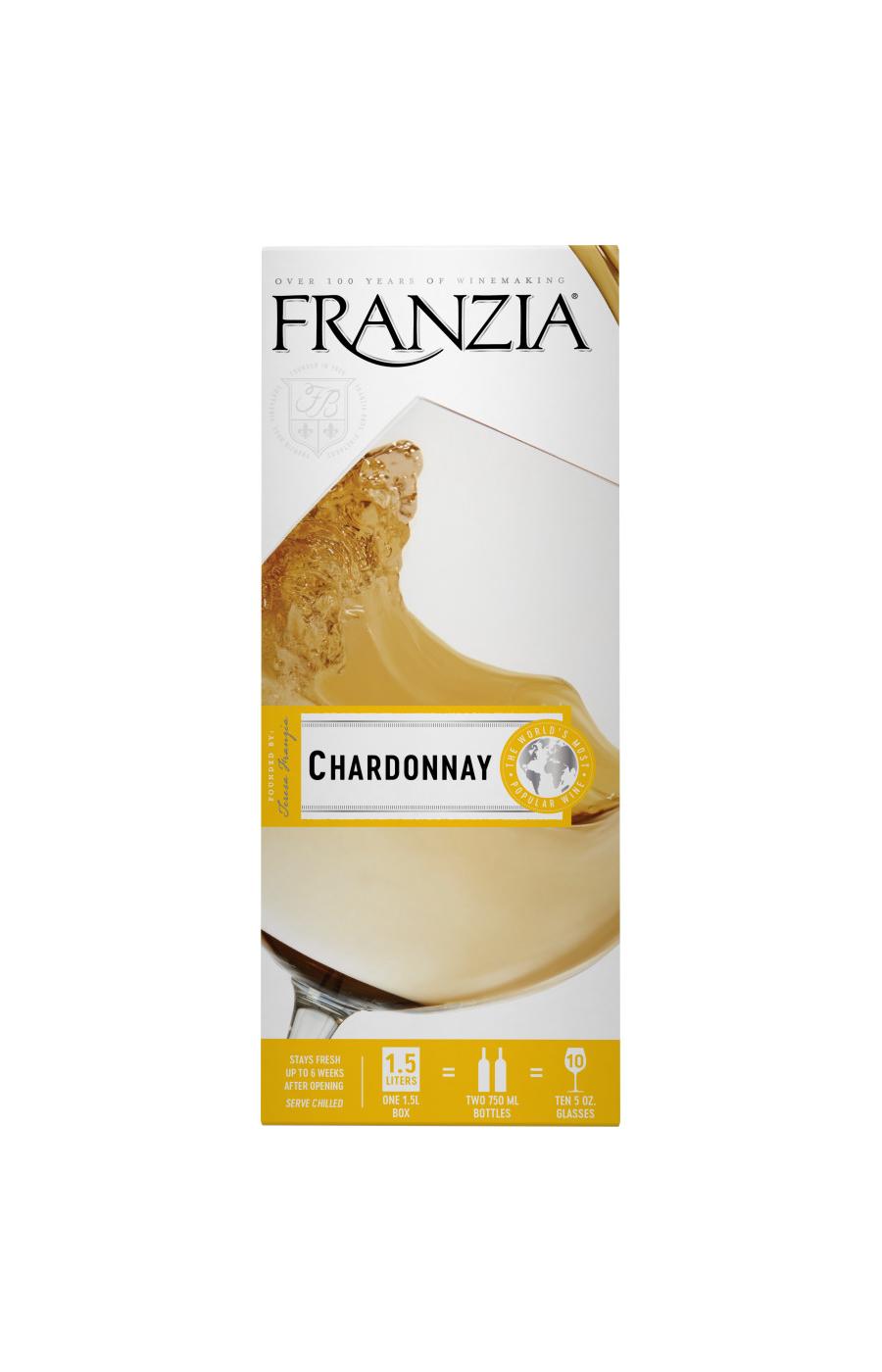 Franzia Chardonnay  Wine; image 2 of 3