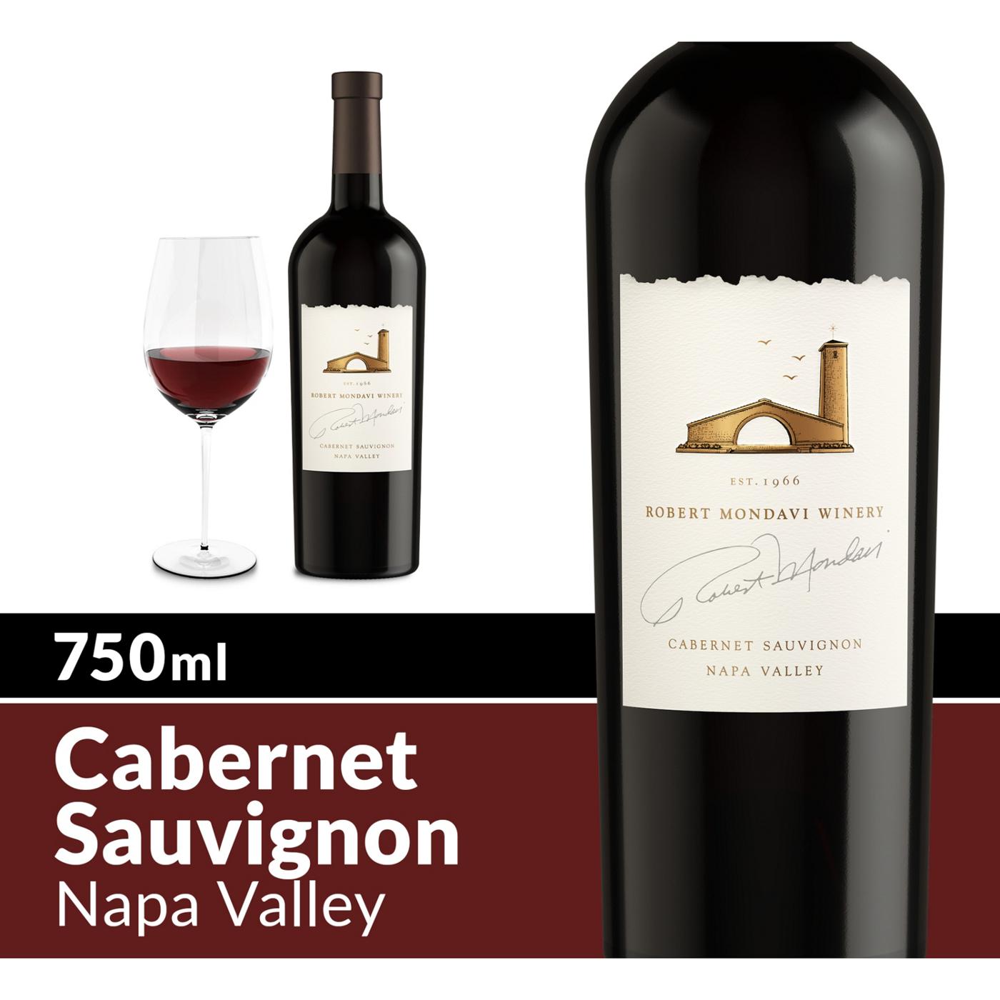 Robert Mondavi Winery Napa Valley Cabernet Sauvignon Red Wine 750 mL Bottle; image 4 of 8