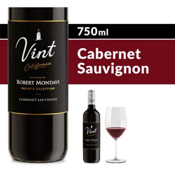 Robert Mondavi Private Selection Cabernet Sauvignon California Red Wine, 750 mL
