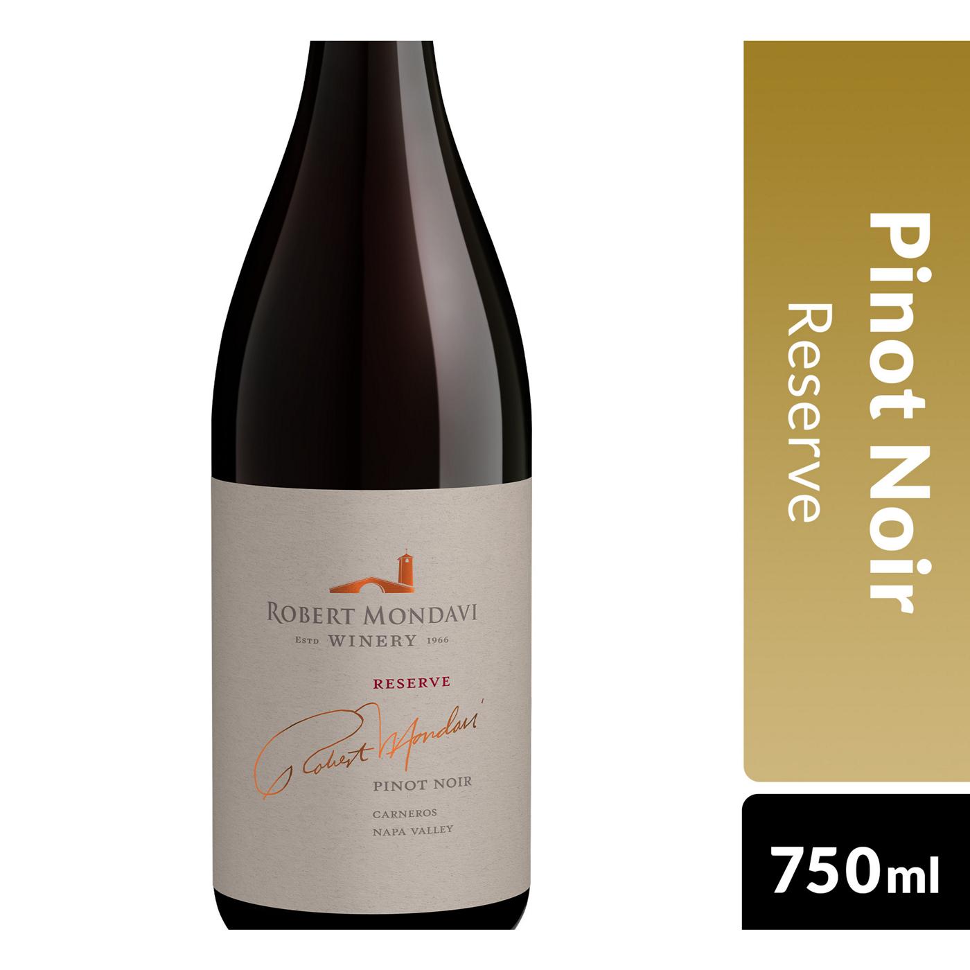 Robert Mondavi Napa Reserve Pinot Noir; image 2 of 2