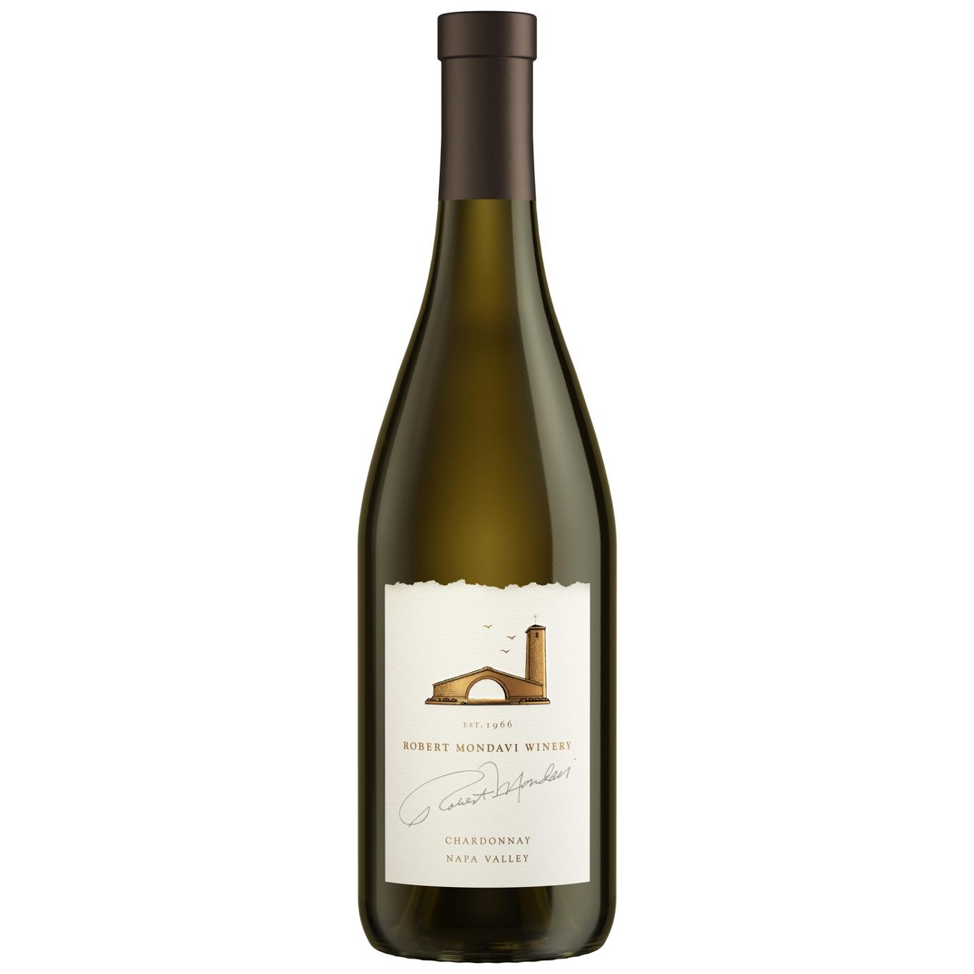 Robert Mondavi Winery Napa Valley Chardonnay White Wine 750 mL Bottle; image 1 of 9