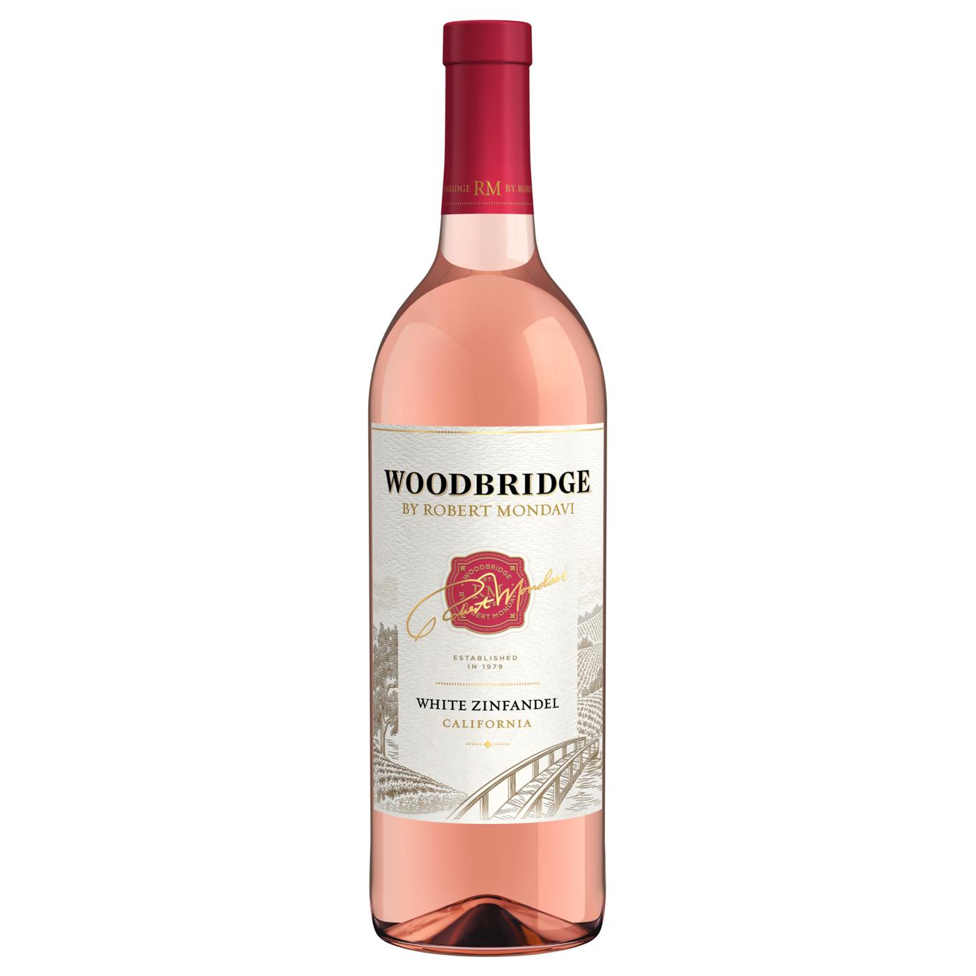 Woodbridge White Zinfandel Wine Bottle; image 1 of 7