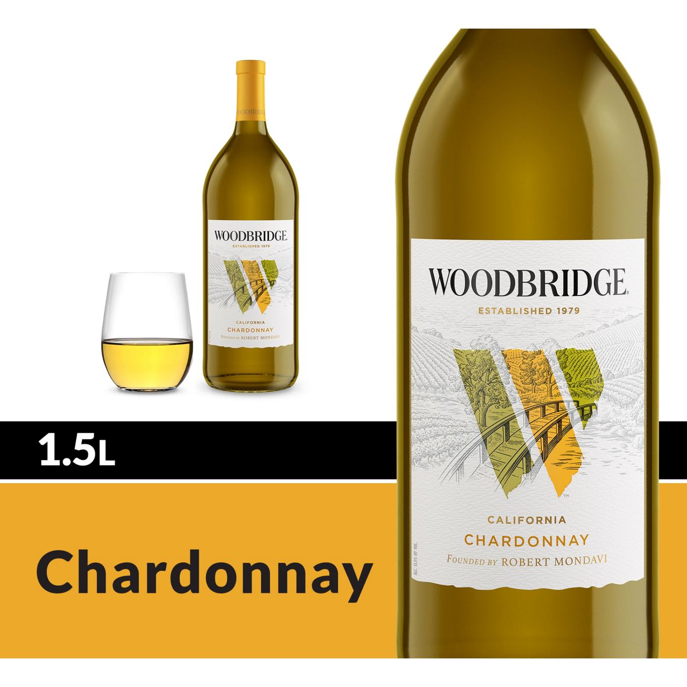 Woodbridge Chardonnay White Wine 1.5 L Bottle; image 2 of 10