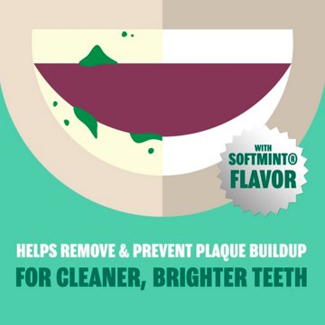 Plax Refreshing Oral Rinse Mouthwash - Soft Mint, 24