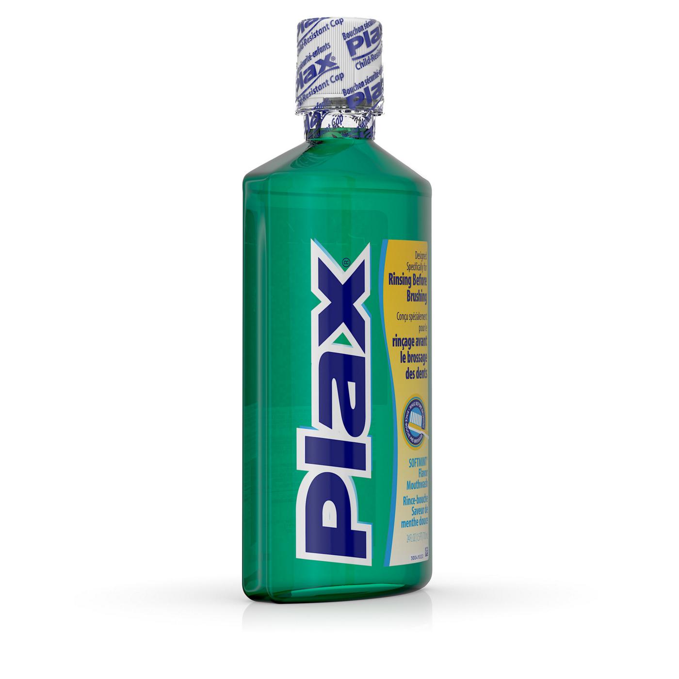 Plax Refreshing Oral Rinse Mouthwash - Soft Mint; image 3 of 4