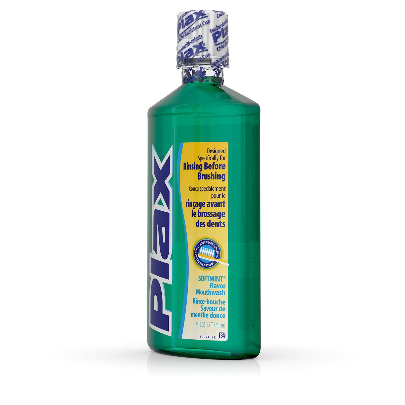 Plax Refreshing Oral Rinse Mouthwash - Soft Mint; image 4 of 4