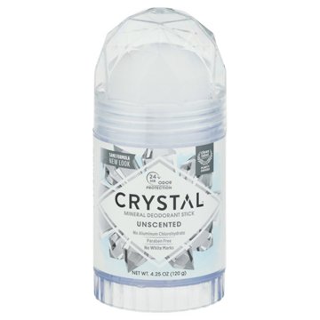 Crystal Hypoallergenic Fragrance Free Body Deodorant Stick