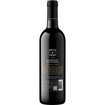 Smith & Hook Central Coast Cabernet Sauvignon Red Wine, 750 mL