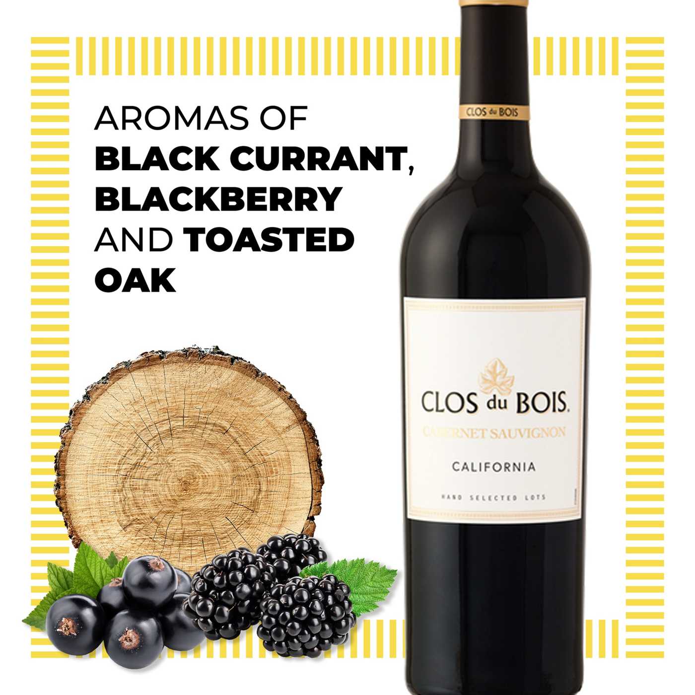 Clos Du Bois Cabernet Sauvignon Red Wine; image 7 of 9
