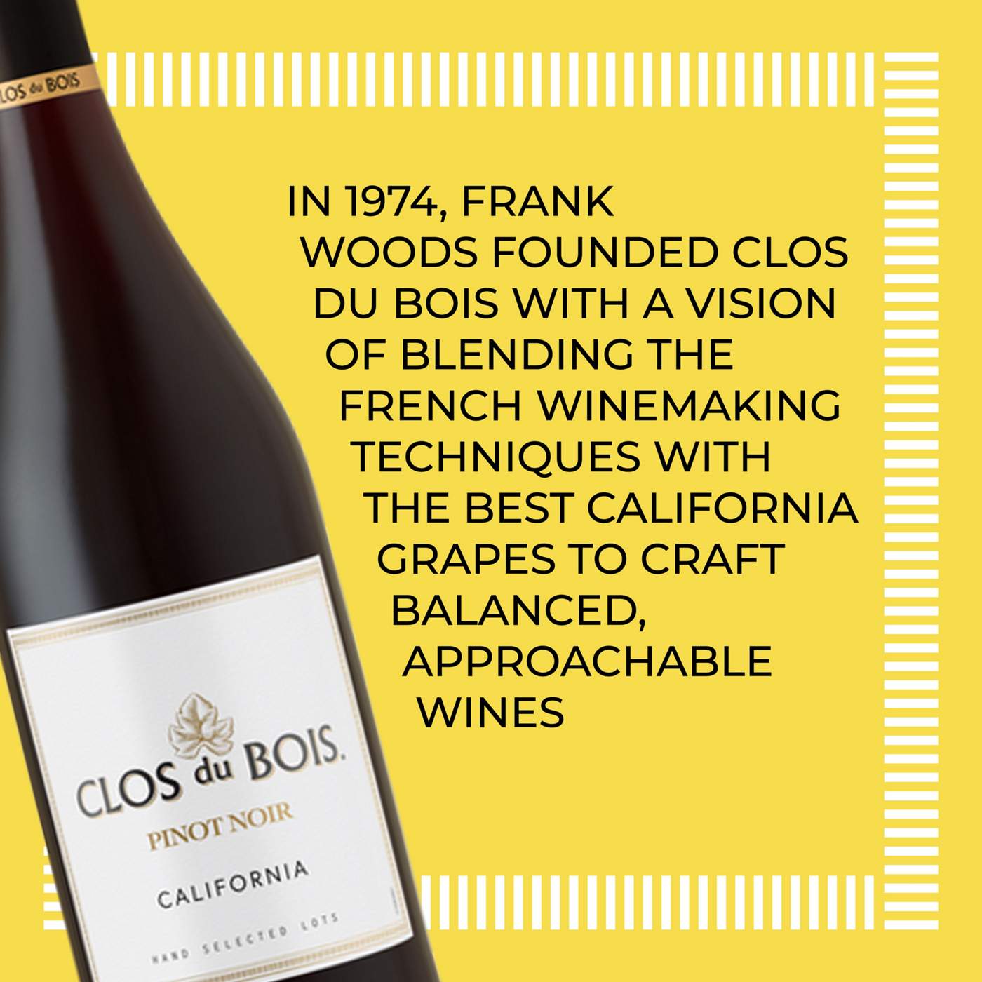 Clos Du Bois Pinot Noir; image 2 of 9