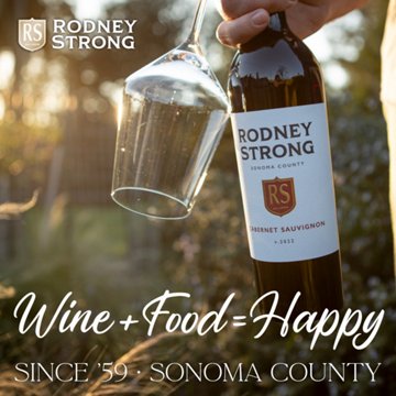 Rodney Strong Cabernet Sauvignon California Red Wine, 750 mL