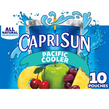 Capri Sun Pacific Cooler Juice Drink Blend 10 pk Pouches, 6 oz