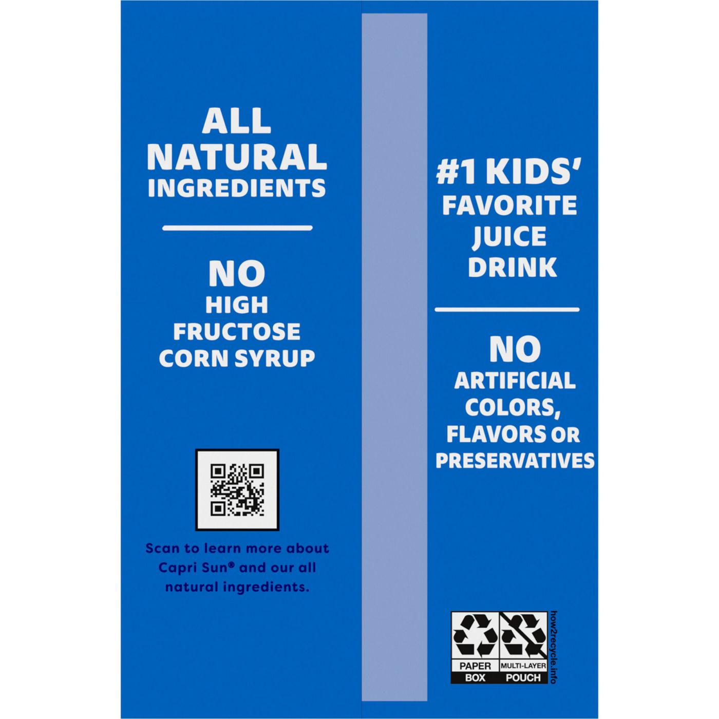 Capri Sun Fruit Punch Juice Drink Blend Pouches 10 pk - Shop Juice at H-E-B