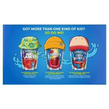 Capri Sun Wild Cherry Juice Drink Blend 10 pk Pouches
