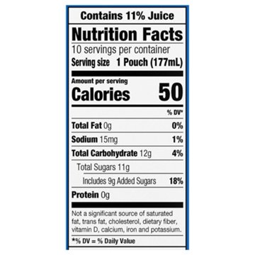 Capri Sun Tropical Punch Juice Drink Blend 10 pk Pouches