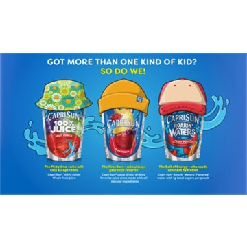 Capri Sun Tropical Punch Juice Drink Blend 10 pk Pouches