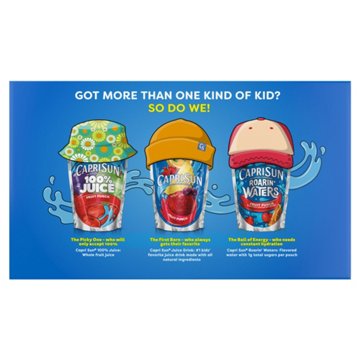Capri Sun Strawberry Kiwi Juice Drink Blend 10 pk Pouches