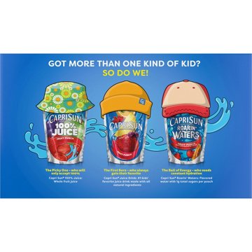Capri Sun Mountain Cooler Juice Drink Blend 10 pk Pouches