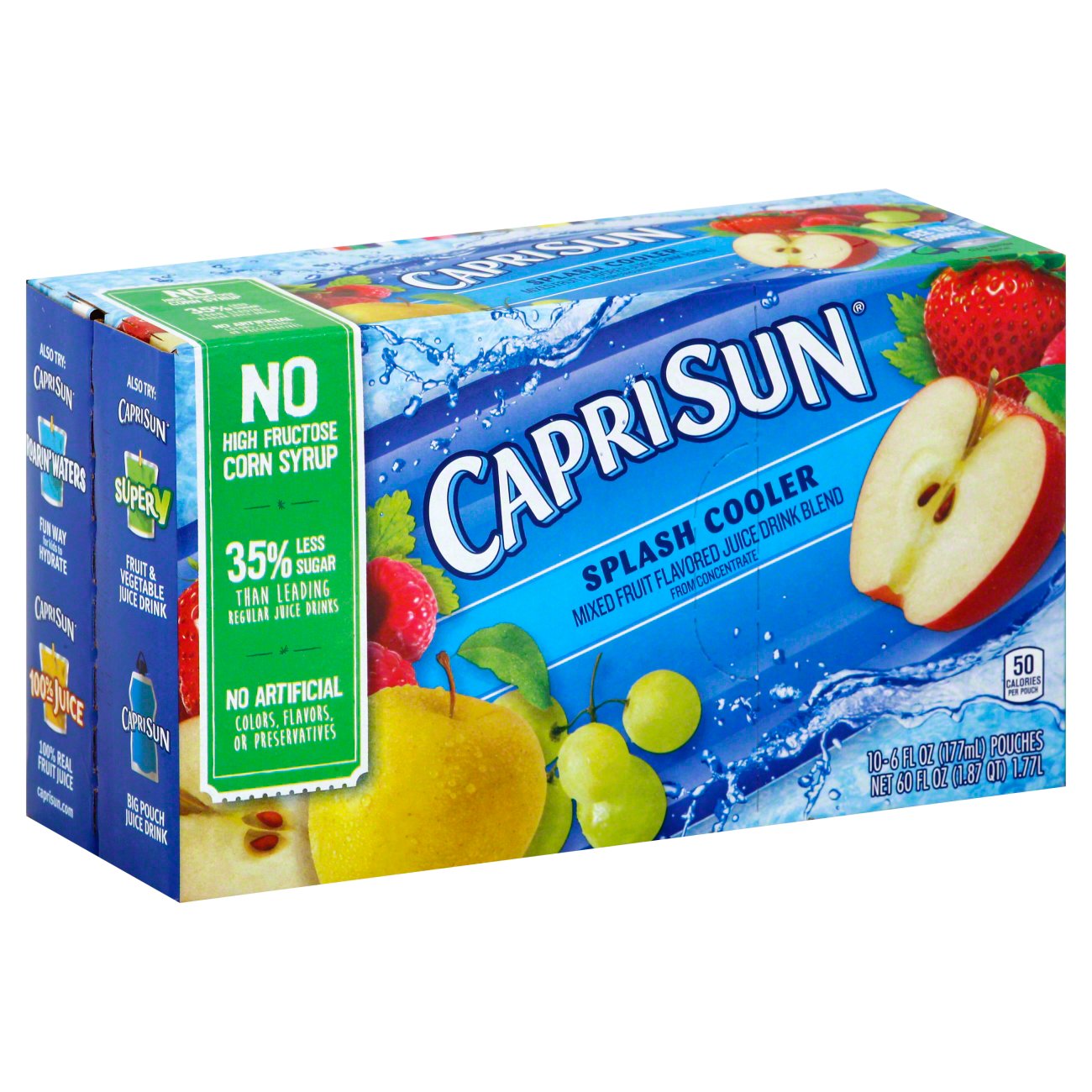 capri sun pacific cooler nutritional information