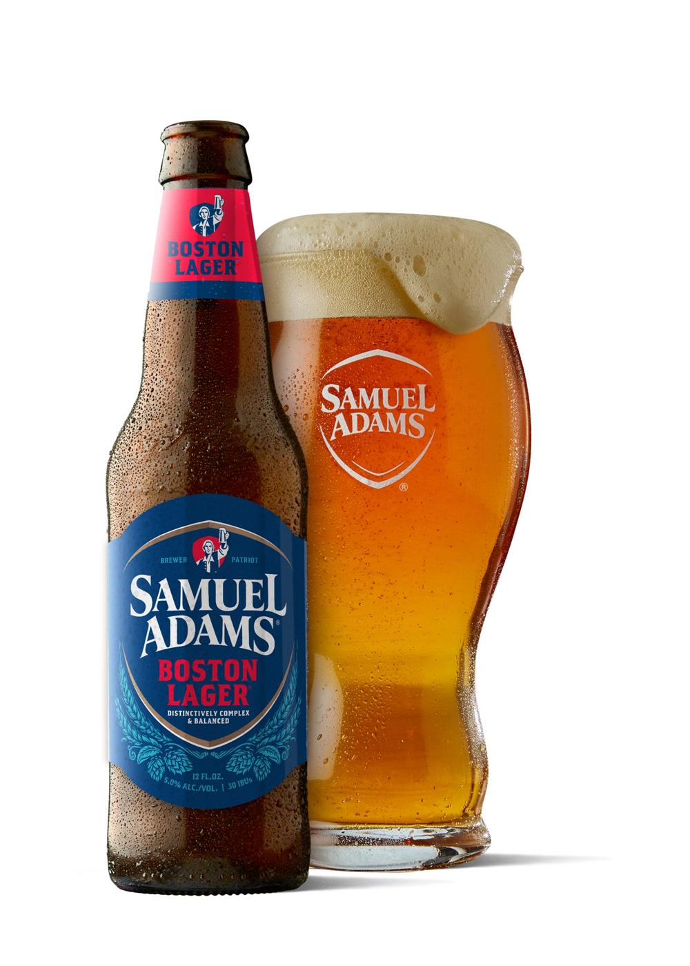 Samuel Adams Boston Lager Beer 12 pk Cans; image 2 of 3