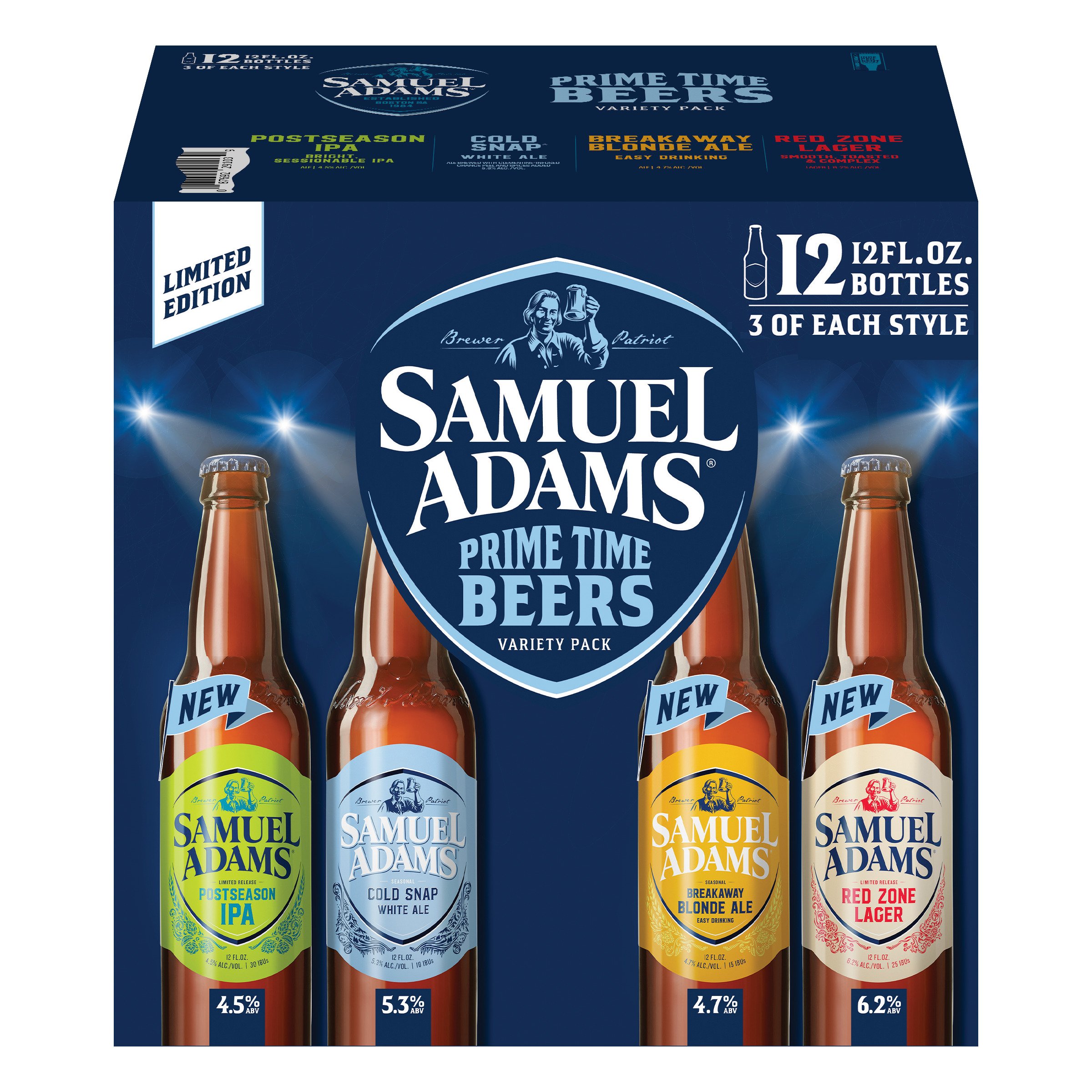 Samuel Adams Gameday Seasonal Variety Pack 12 oz Bottles Shop Beer at