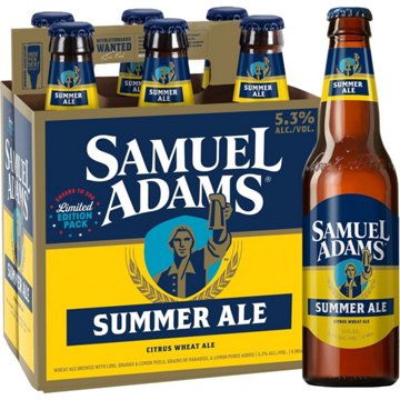 Samuel Adams Seasonal 6 pk Bottles, 12 oz
