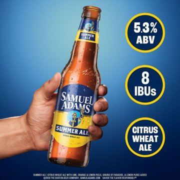 Samuel Adams Seasonal 6 pk Bottles, 12 oz