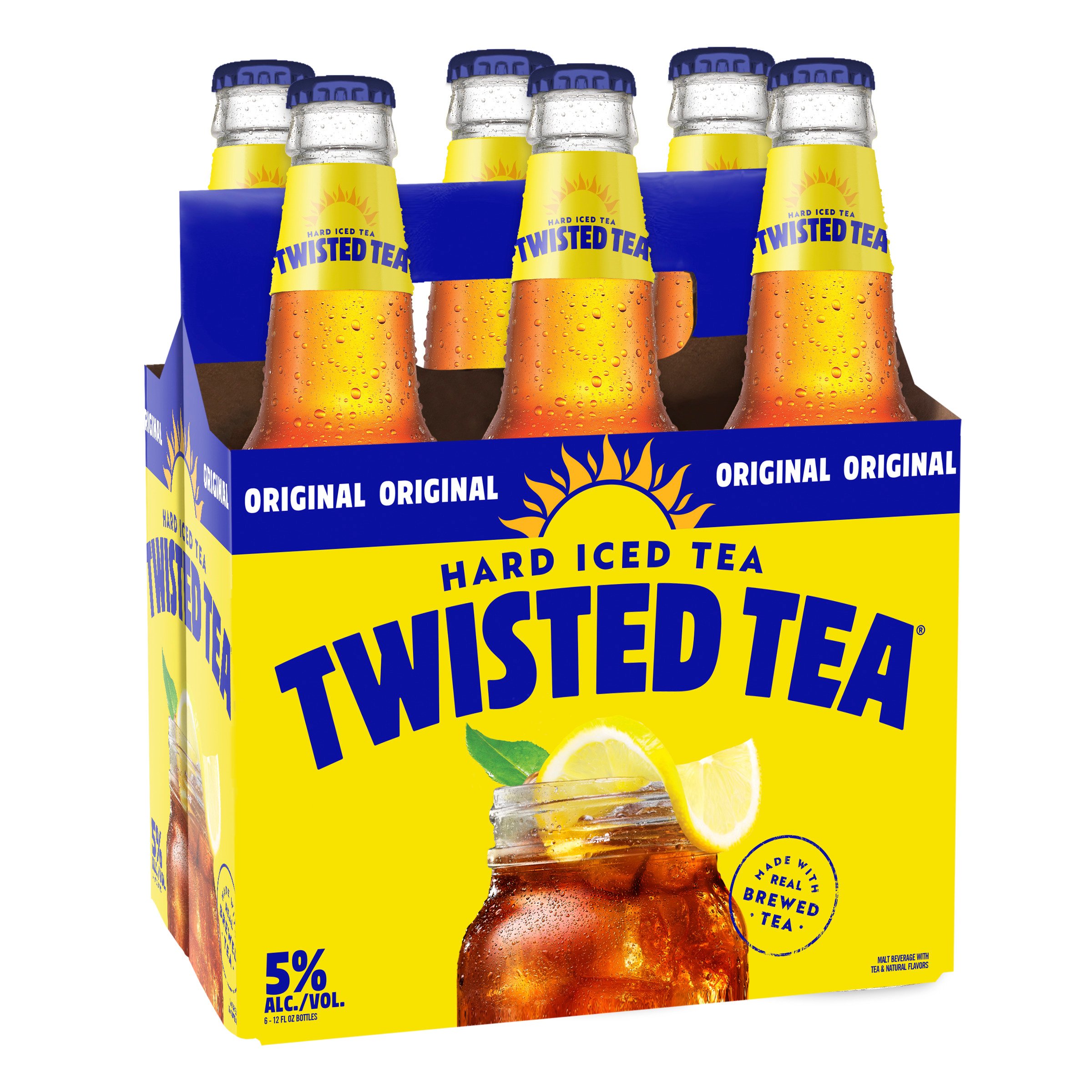 TWISTED TEA Hard Iced Tea 6 Pk Bottles - Shop Malt Beverages & Coolers ...