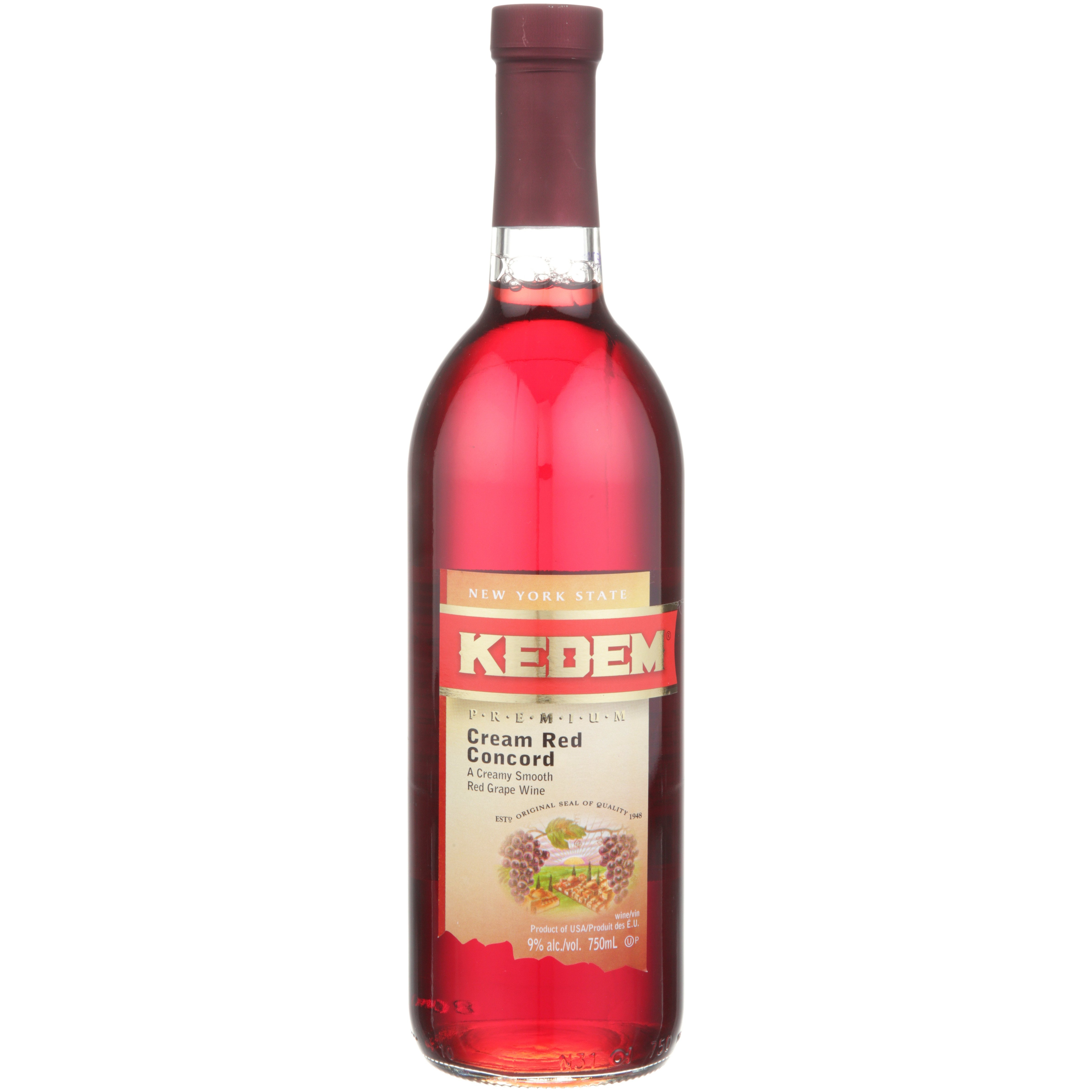 Kedem Cream Red Concord Wine Shop Wine at HEB