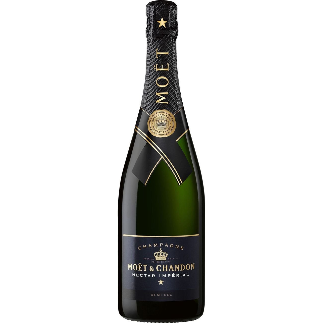 A bottle of Moet & Chandon Nectar Imperial