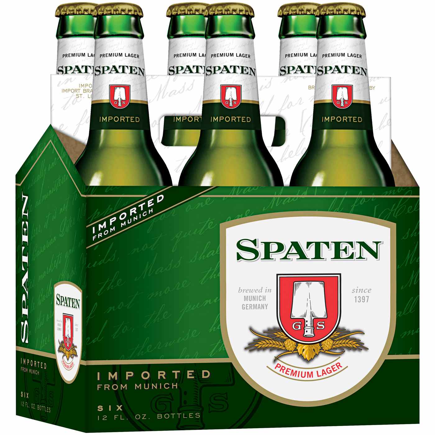 Spaten Premium Beer 6 pk Bottles; image 1 of 2