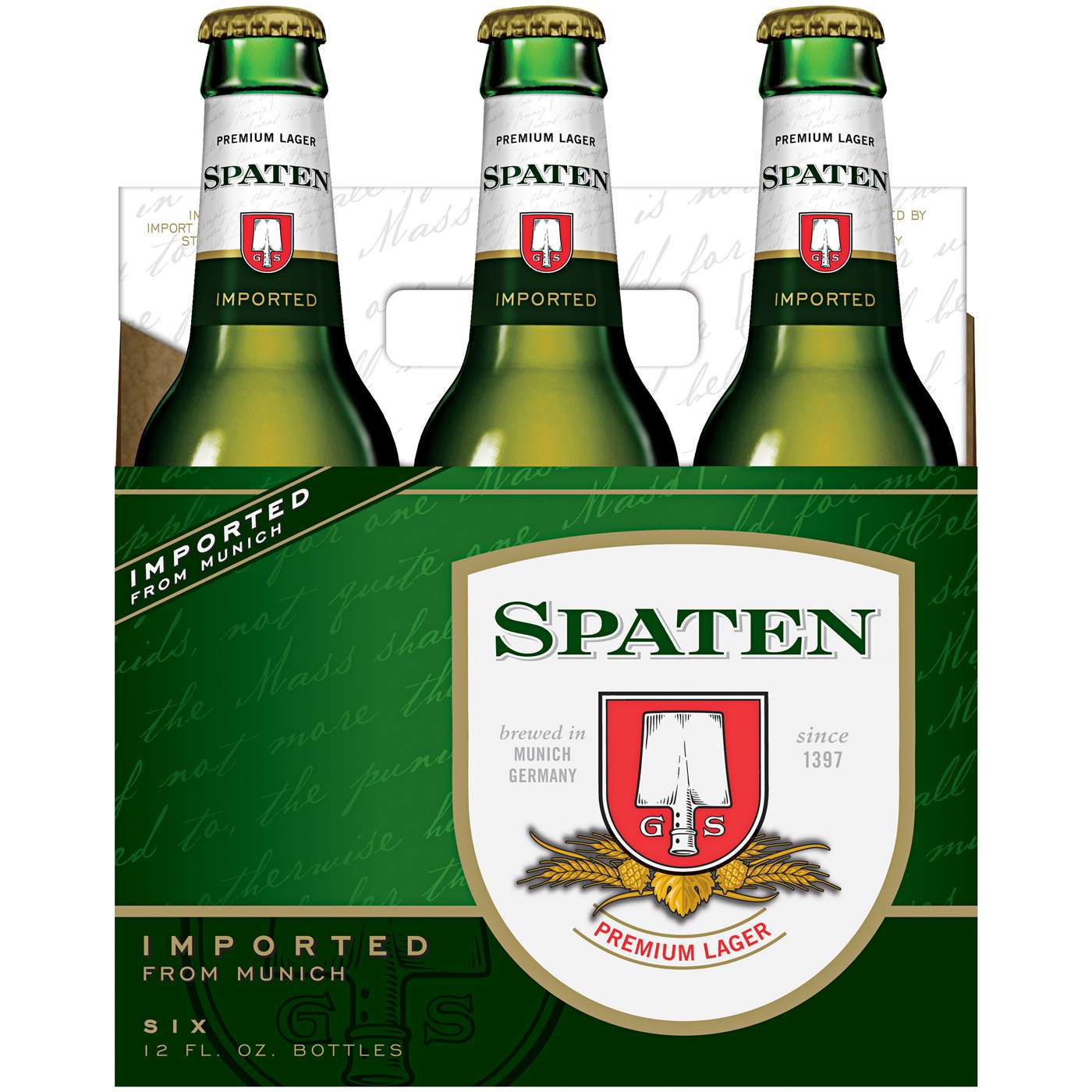 Spaten Premium Beer 6 pk Bottles; image 2 of 2