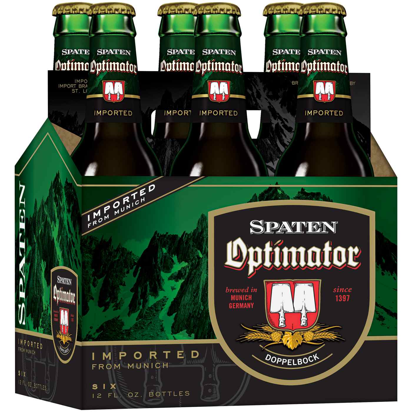 Spaten Optimator Beer 6 pk Bottles; image 1 of 2