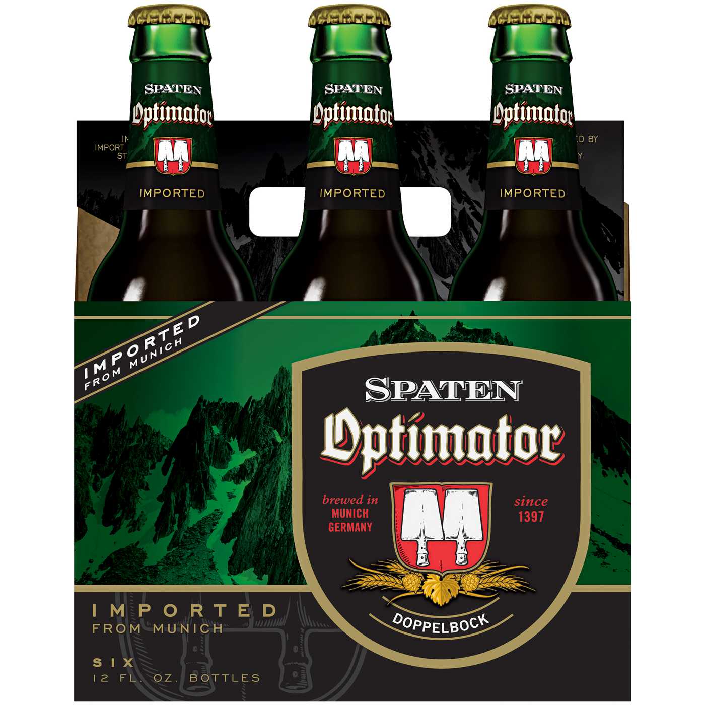 Spaten Optimator Beer 6 pk Bottles; image 2 of 2