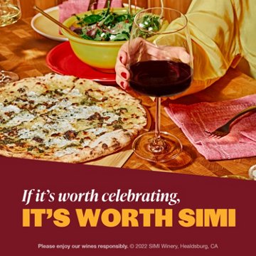 SIMI Cabernet Sauvignon California Red Wine, 750 mL