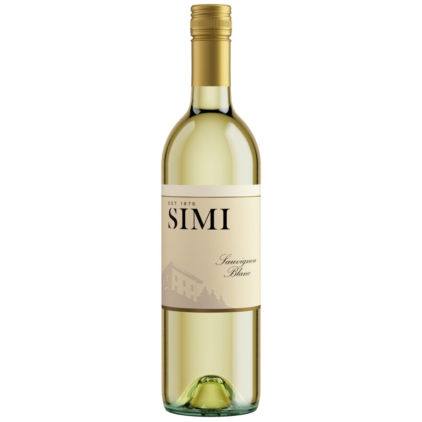 SIMI Sauvignon Blanc White Wine 750 mL Bottle; image 1 of 8