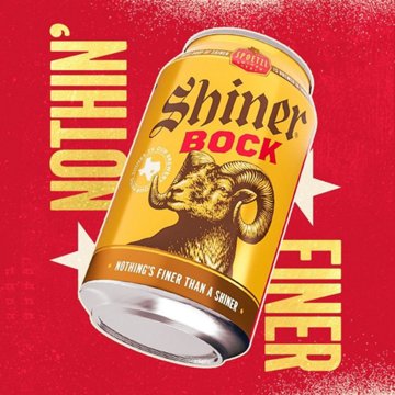 Shiner Bock Craft Beer 6 pk Bottles, 12 oz
