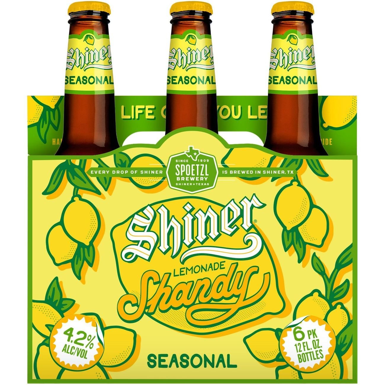 Shiner Candied Pecan Seasonal Beer 12 oz Bottles Shop Beer at HEB