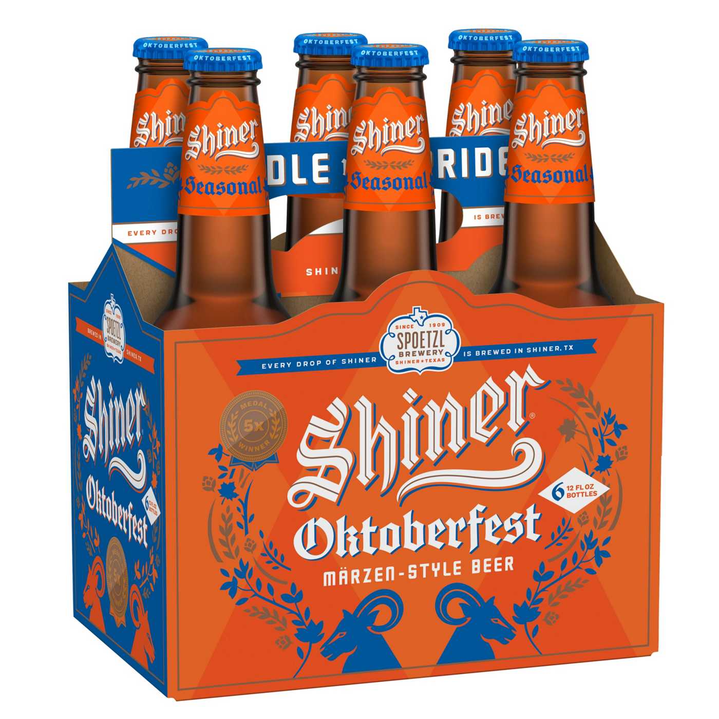 Shiner Seasonal Beer 6 pk Bottles - Lemonade Shandy OR Oktoberfest; image 3 of 3