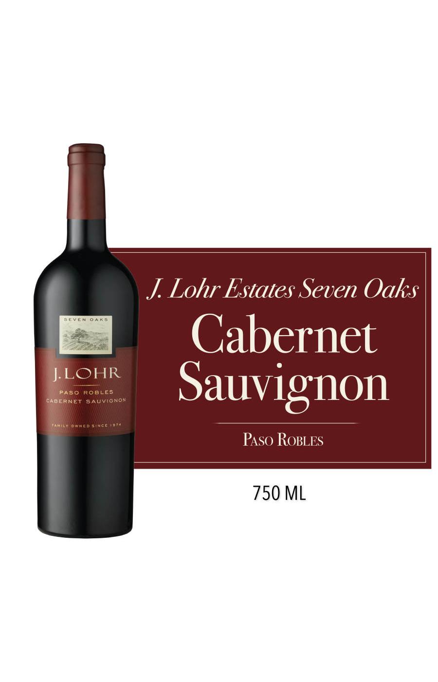 J. Lohr Estates Seven Oaks Cabernet Sauvignon; image 4 of 8