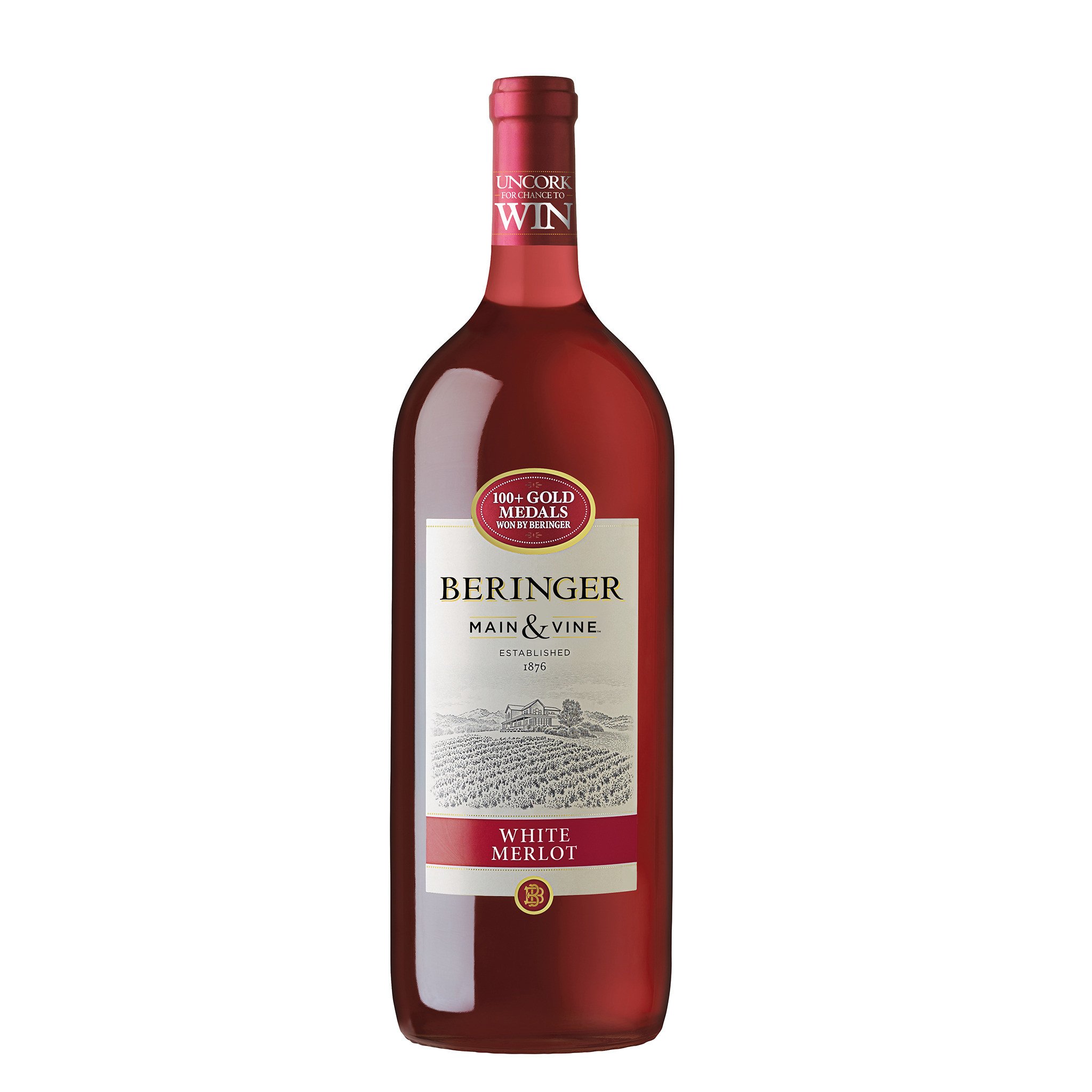 Beringer Maine & Vine White Merlot - Shop Wine at H-E-B