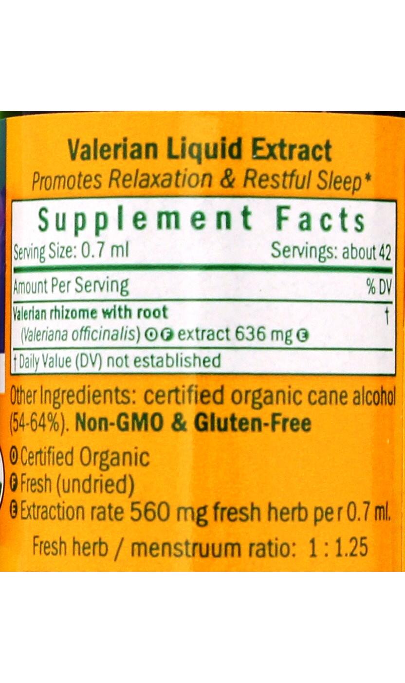 Herb Pharm Valerian Liquid Extract; image 2 of 2