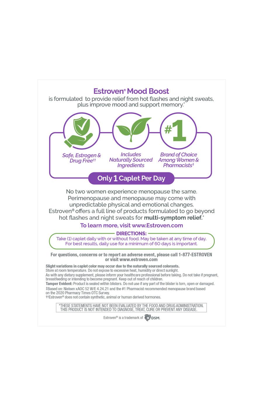Estroven Menopause Relief + Mood Shop Herbs & homeopathy at HEB