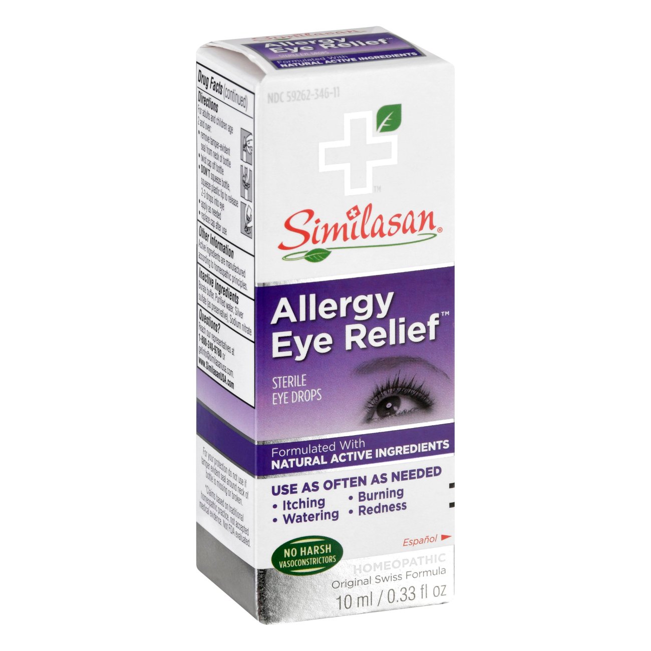 Similasan Allergy Eye Relief Shop Herbs & homeopathy at HEB