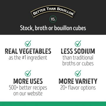 Better Than Bouillon Premium Seasoned Vegetable Base, 8 oz