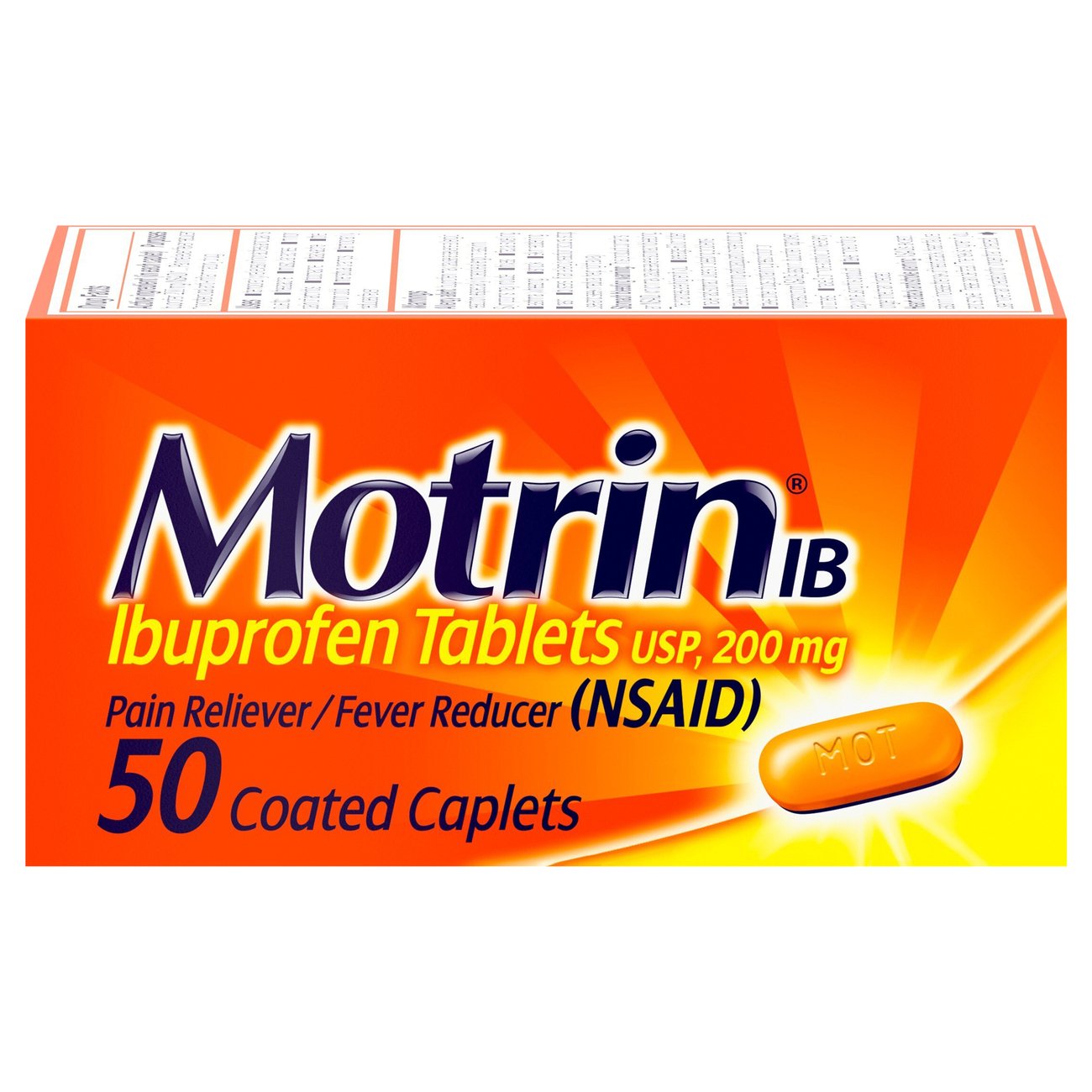 Motrin IB Pain Reliever Tablets Shop Pain relievers at HEB