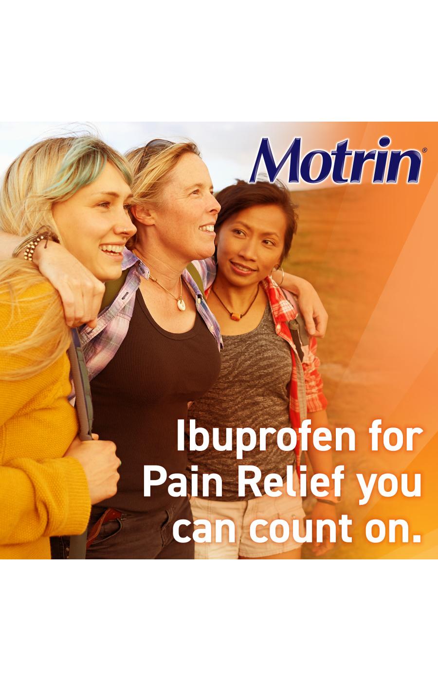 Motrin IB Pain Reliever Tablets; image 5 of 5