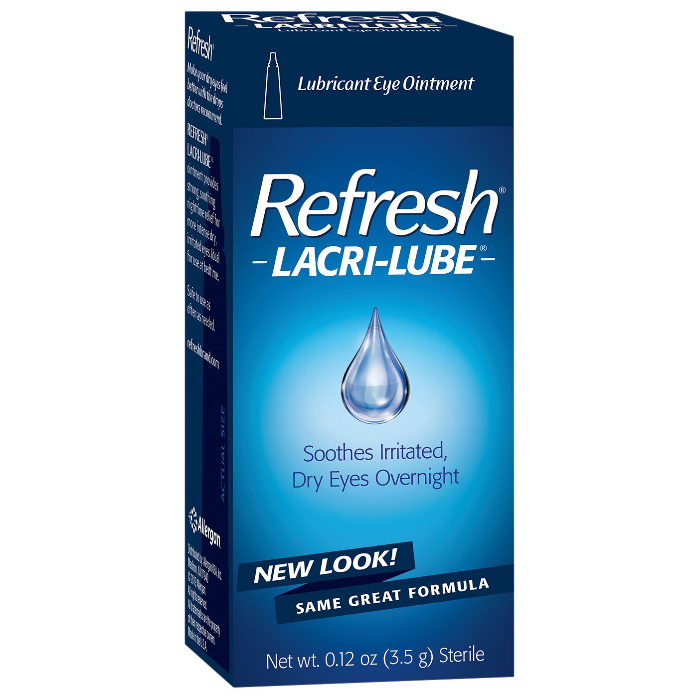 Refresh LacriLube Lubricant Eye Ointment Shop Eye Drops & Lubricants