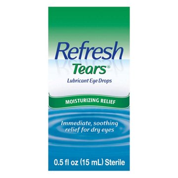 Refresh Tears Lubricant Eye Drops, 0.5 oz